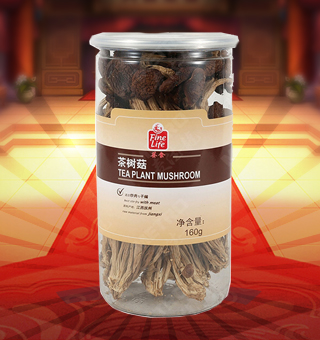 薈食(FINE LIFE)茶樹菇產(chǎn)自浙江麗水160g每袋，質(zhì)輕盈，有特殊天然菌香，味道鮮美，風(fēng)味獨(dú)特，保留了豐富的營養(yǎng)成分。采取透明包裝，新鮮清晰可見，干凈衛(wèi)生，方便存放冷藏，方便消費(fèi)者們的選購，安全健康，放心購買。