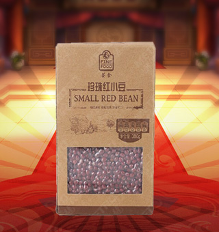 薈食(FINE FOOD)珍珠紅小豆產(chǎn)自吉林白城380g每袋，精選優(yōu)質(zhì)紅小豆，粒大色紅、飽滿渾圓、品質(zhì)優(yōu)良，熬煮后有糯、甘、稠等特點(diǎn)。富含多種維生素、礦物質(zhì)及微量元素，營(yíng)養(yǎng)健康，深受廣大消費(fèi)者的認(rèn)可與喜愛(ài)。采用優(yōu)良的紙盒包裝材料及嚴(yán)格的密封，保持其口感不變，食用簡(jiǎn)潔衛(wèi)生，儲(chǔ)藏方便。