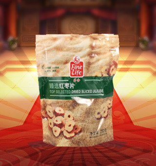 薈食(FINE LIFE)臻選紅棗片產(chǎn)自河北滄州250g每袋，精選優(yōu)質(zhì)河北滄州紅棗為原料，經(jīng)先進(jìn)工藝精心制作而成，色澤亮麗，肉質(zhì)飽滿，輕松享受。 